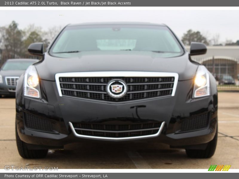 Black Raven / Jet Black/Jet Black Accents 2013 Cadillac ATS 2.0L Turbo