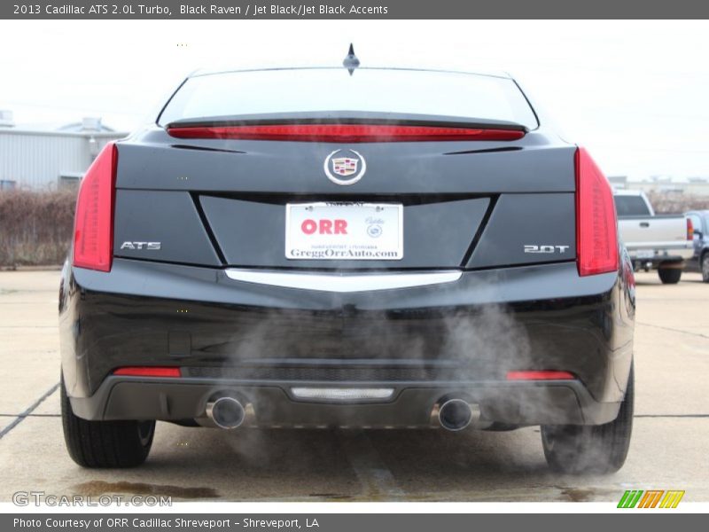 Black Raven / Jet Black/Jet Black Accents 2013 Cadillac ATS 2.0L Turbo