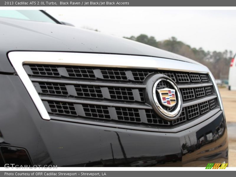 Black Raven / Jet Black/Jet Black Accents 2013 Cadillac ATS 2.0L Turbo