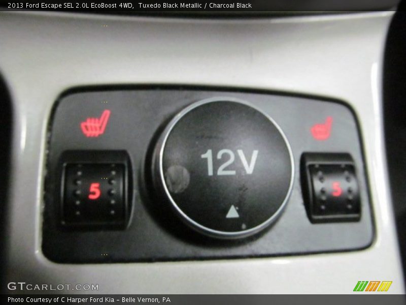 Tuxedo Black Metallic / Charcoal Black 2013 Ford Escape SEL 2.0L EcoBoost 4WD
