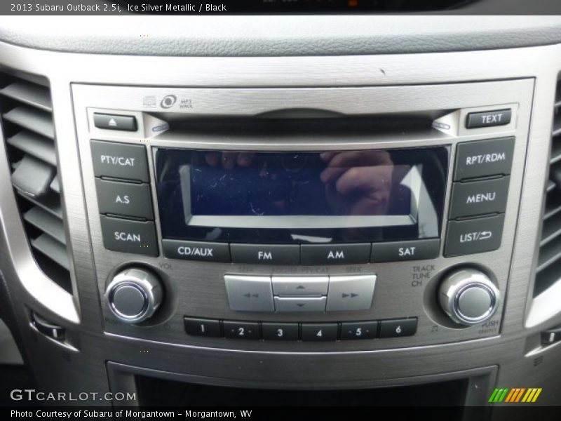 Controls of 2013 Outback 2.5i