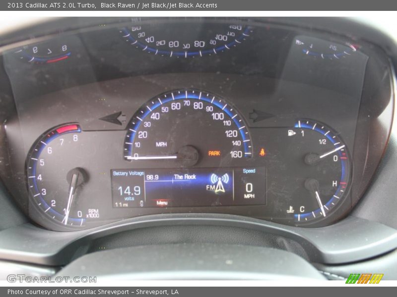 Black Raven / Jet Black/Jet Black Accents 2013 Cadillac ATS 2.0L Turbo
