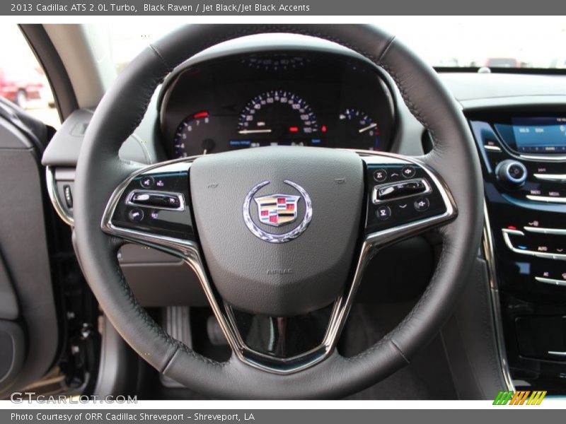 Black Raven / Jet Black/Jet Black Accents 2013 Cadillac ATS 2.0L Turbo