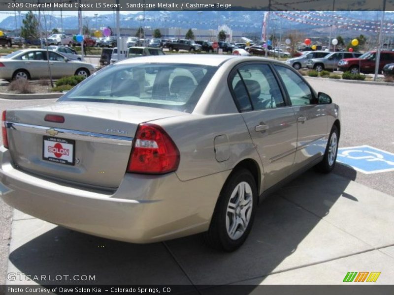 Sandstone Metallic / Cashmere Beige 2008 Chevrolet Malibu Classic LS Sedan