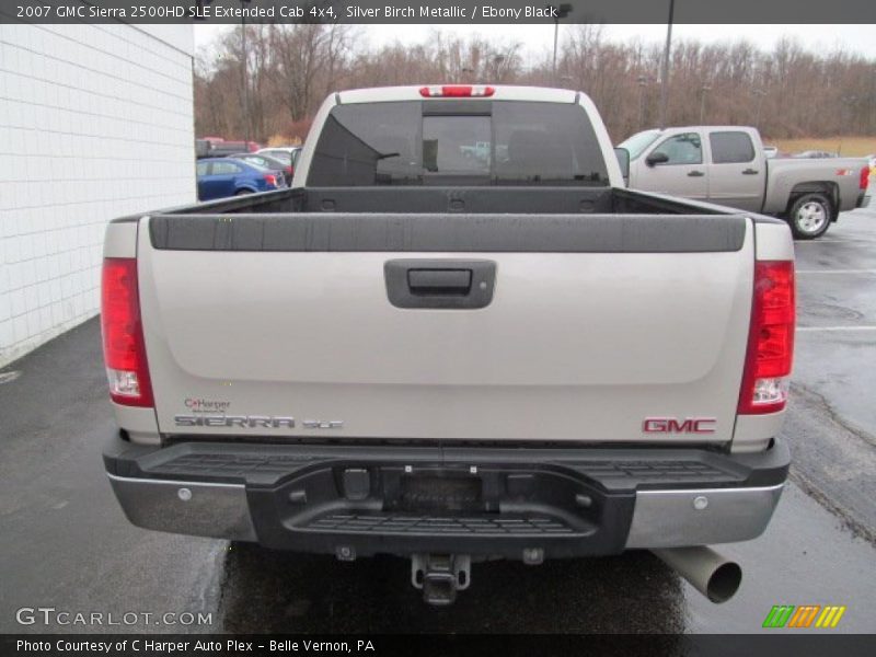  2007 Sierra 2500HD SLE Extended Cab 4x4 Silver Birch Metallic