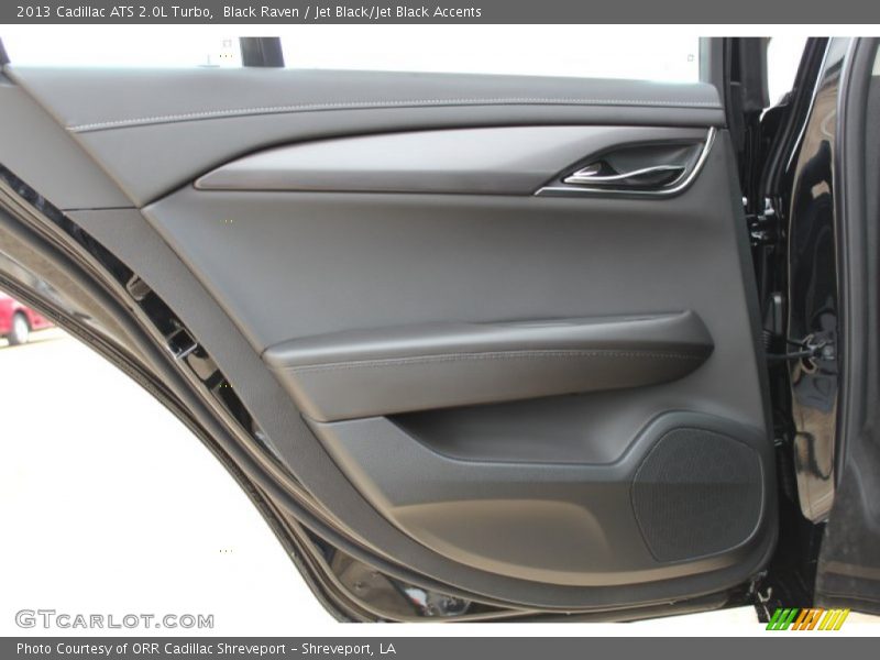 Black Raven / Jet Black/Jet Black Accents 2013 Cadillac ATS 2.0L Turbo