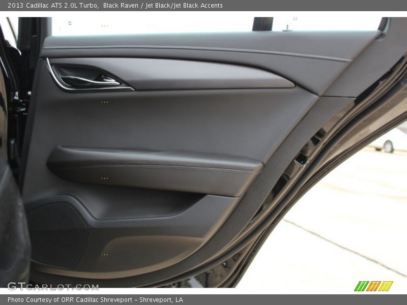 Black Raven / Jet Black/Jet Black Accents 2013 Cadillac ATS 2.0L Turbo