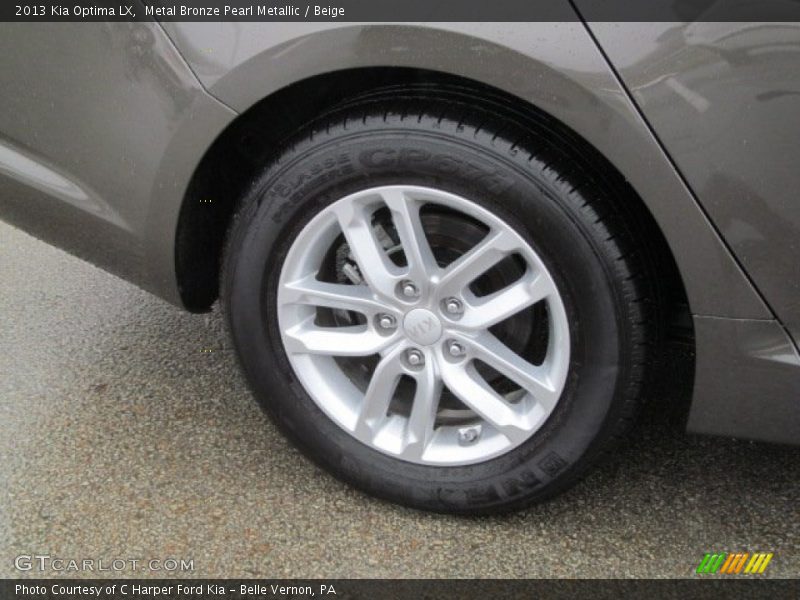 Metal Bronze Pearl Metallic / Beige 2013 Kia Optima LX