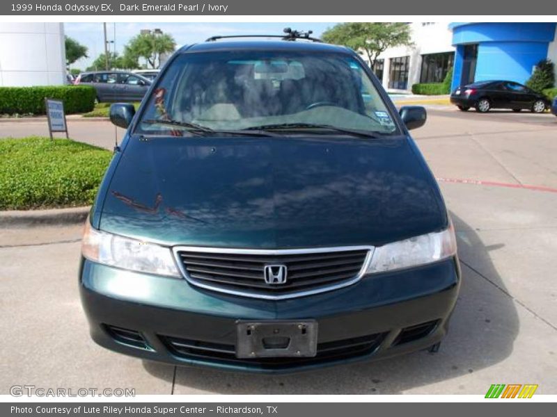 Dark Emerald Pearl / Ivory 1999 Honda Odyssey EX