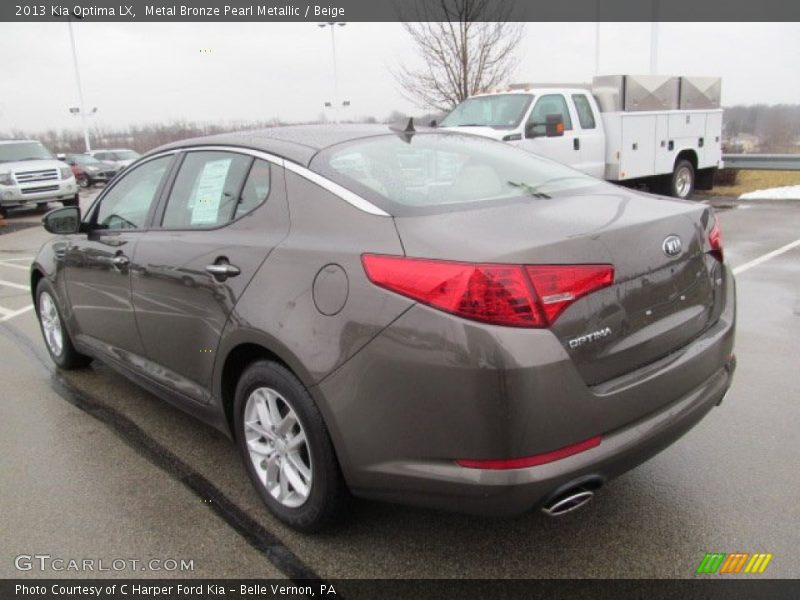  2013 Optima LX Metal Bronze Pearl Metallic