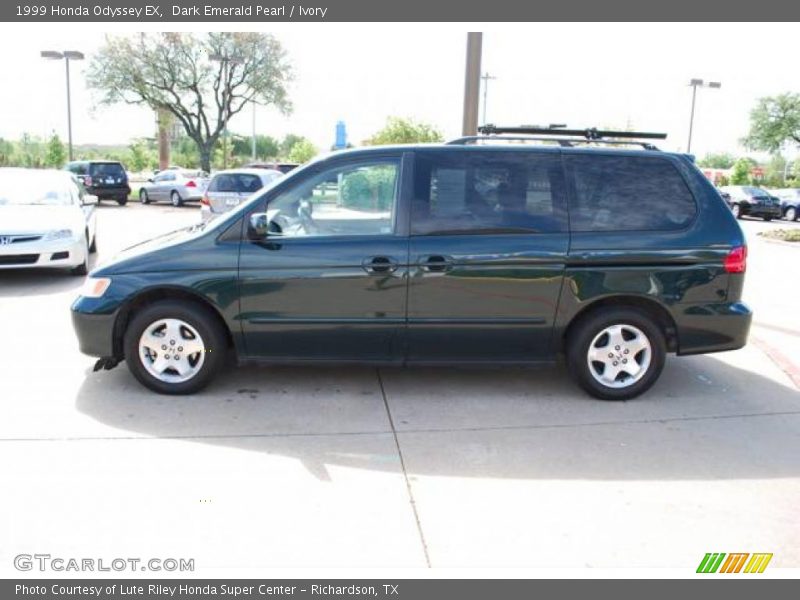 Dark Emerald Pearl / Ivory 1999 Honda Odyssey EX