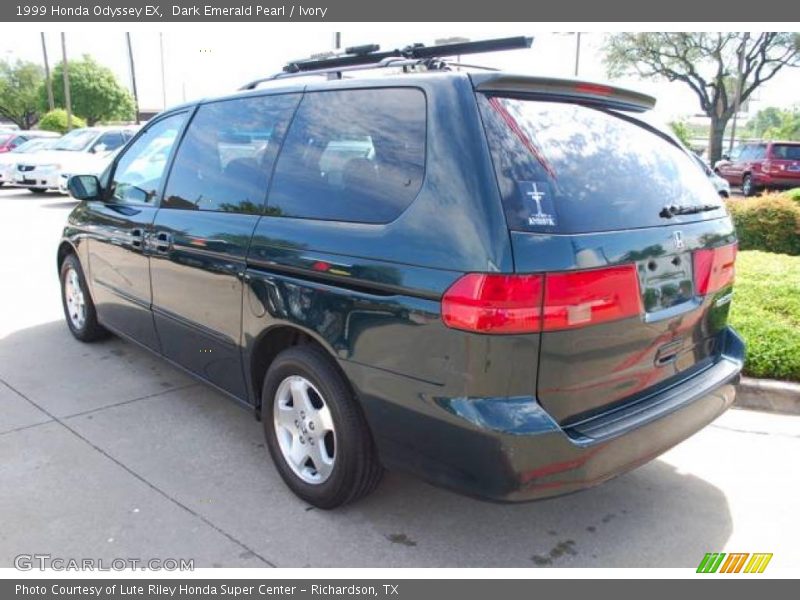 Dark Emerald Pearl / Ivory 1999 Honda Odyssey EX