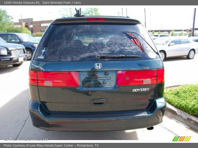 Dark Emerald Pearl / Ivory 1999 Honda Odyssey EX