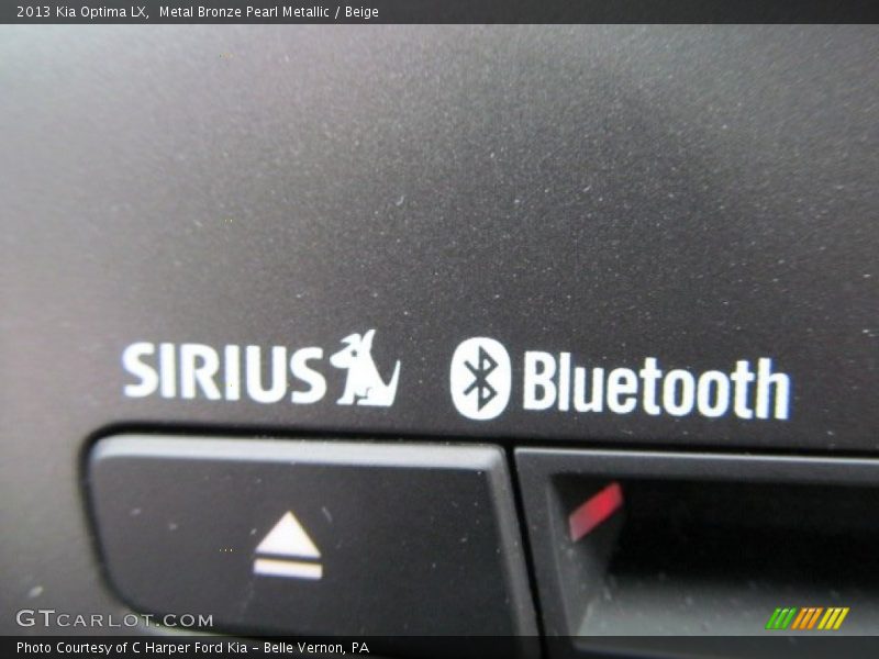 Metal Bronze Pearl Metallic / Beige 2013 Kia Optima LX