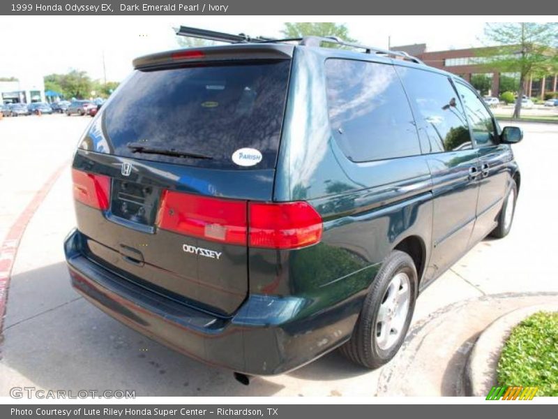 Dark Emerald Pearl / Ivory 1999 Honda Odyssey EX