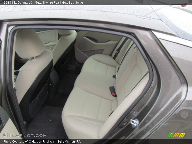 Metal Bronze Pearl Metallic / Beige 2013 Kia Optima LX