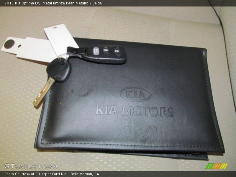 Books/Manuals of 2013 Optima LX