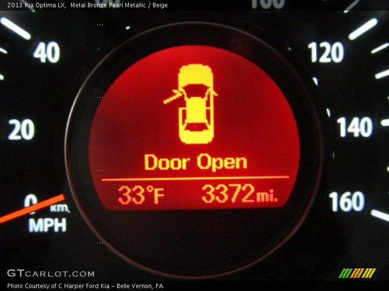 Metal Bronze Pearl Metallic / Beige 2013 Kia Optima LX