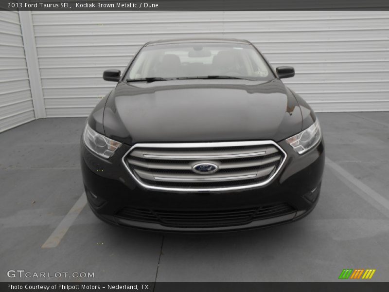 Kodiak Brown Metallic / Dune 2013 Ford Taurus SEL