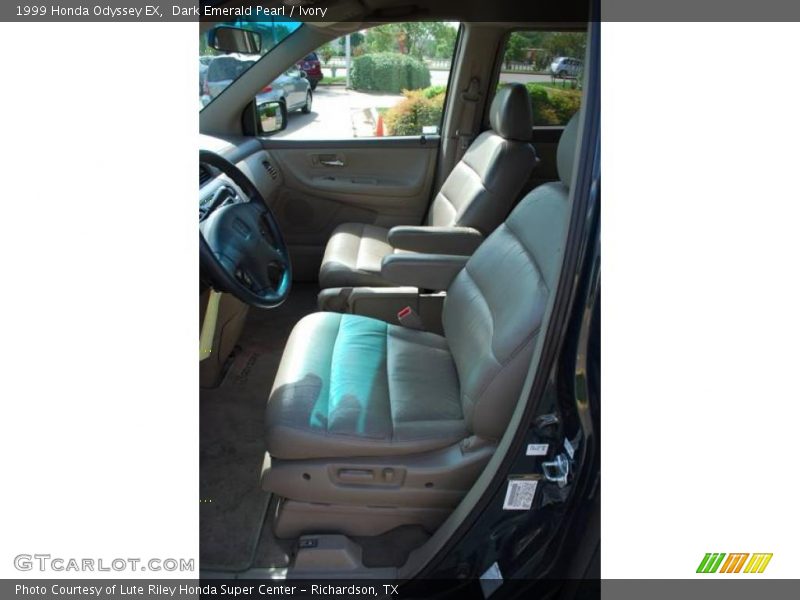 Dark Emerald Pearl / Ivory 1999 Honda Odyssey EX