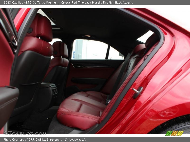 Rear Seat of 2013 ATS 2.0L Turbo Premium