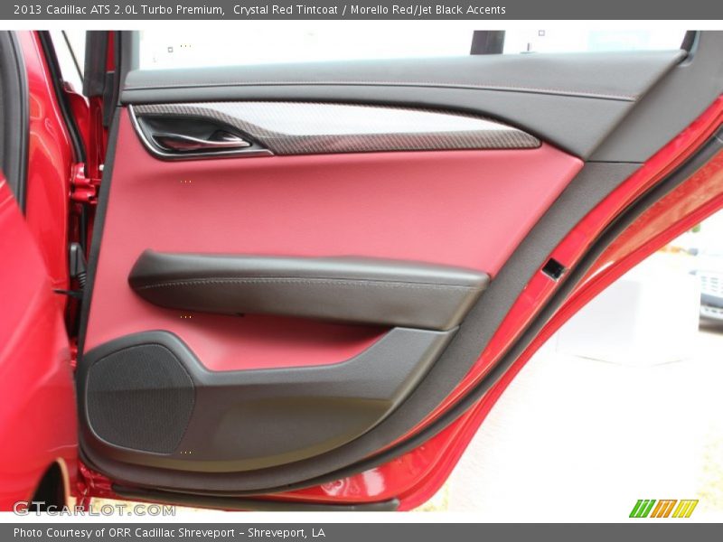 Crystal Red Tintcoat / Morello Red/Jet Black Accents 2013 Cadillac ATS 2.0L Turbo Premium