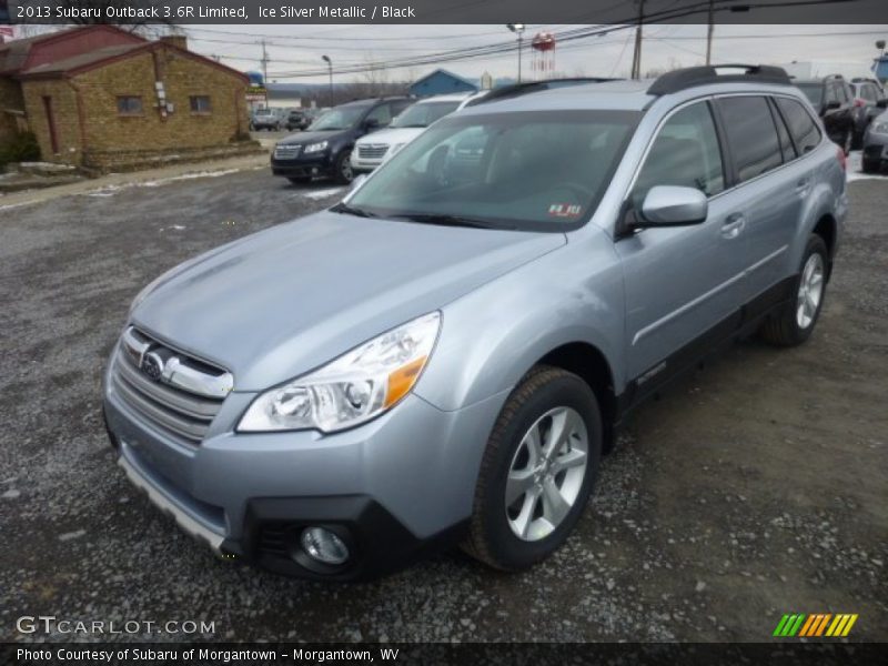 Ice Silver Metallic / Black 2013 Subaru Outback 3.6R Limited