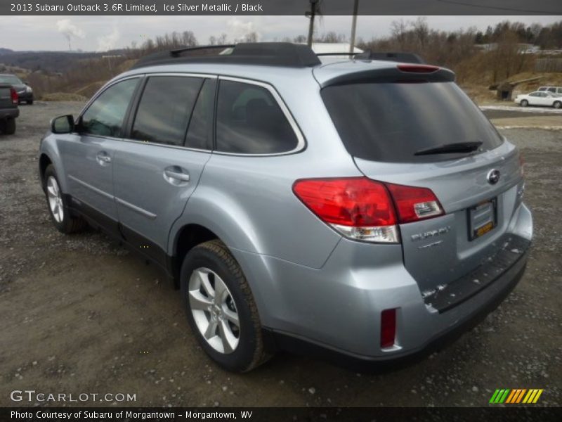 Ice Silver Metallic / Black 2013 Subaru Outback 3.6R Limited