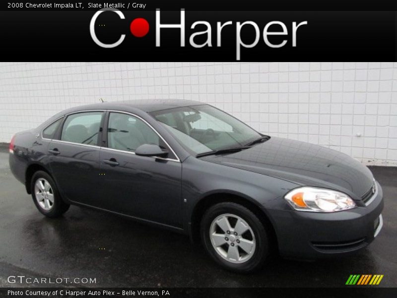 Slate Metallic / Gray 2008 Chevrolet Impala LT