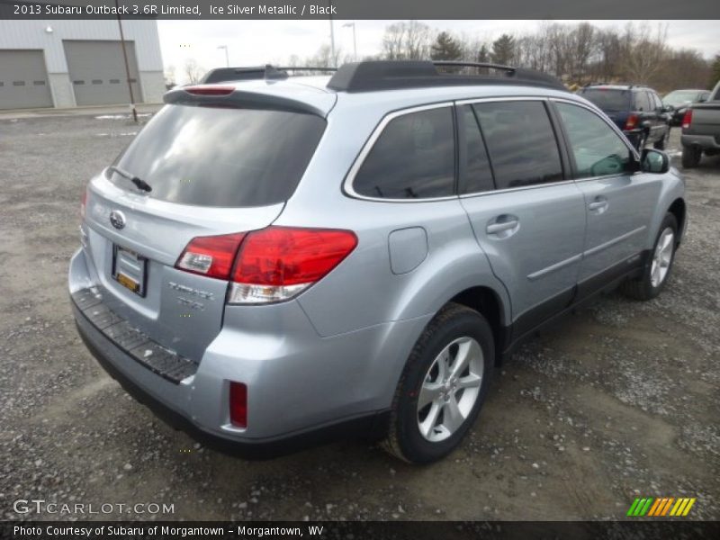 Ice Silver Metallic / Black 2013 Subaru Outback 3.6R Limited