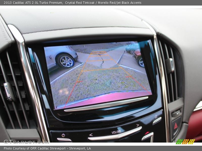 Crystal Red Tintcoat / Morello Red/Jet Black Accents 2013 Cadillac ATS 2.0L Turbo Premium
