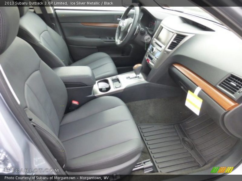 Ice Silver Metallic / Black 2013 Subaru Outback 3.6R Limited
