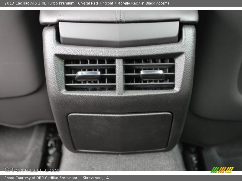 Crystal Red Tintcoat / Morello Red/Jet Black Accents 2013 Cadillac ATS 2.0L Turbo Premium