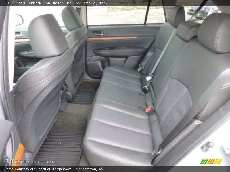 Ice Silver Metallic / Black 2013 Subaru Outback 3.6R Limited