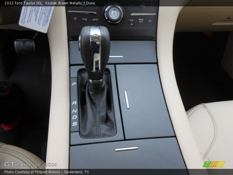  2013 Taurus SEL 6 Speed SelectShift Automatic Shifter