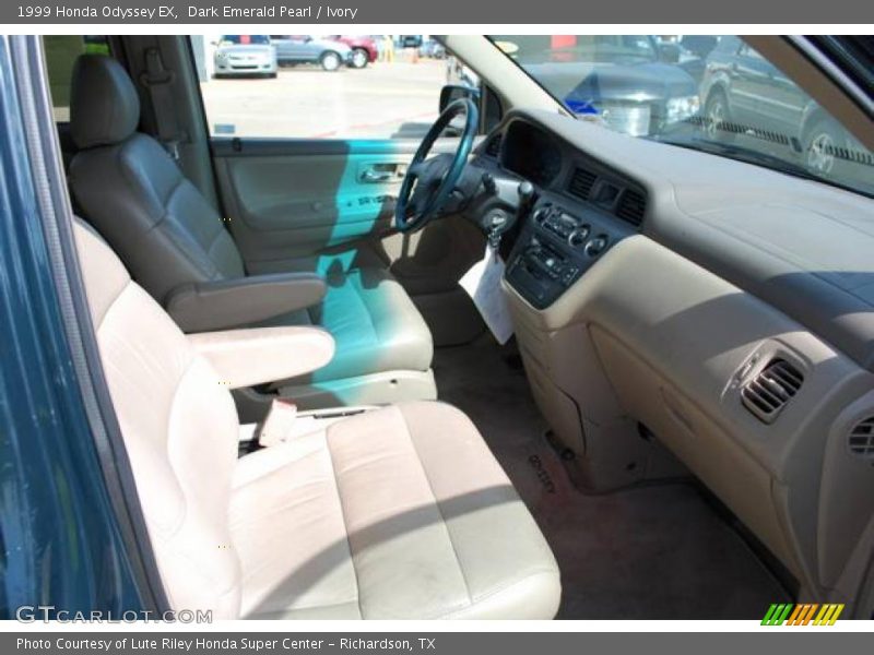 Dark Emerald Pearl / Ivory 1999 Honda Odyssey EX