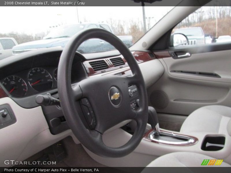 Slate Metallic / Gray 2008 Chevrolet Impala LT