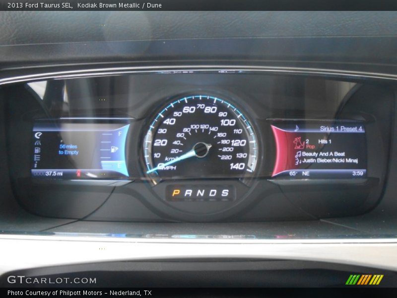  2013 Taurus SEL SEL Gauges