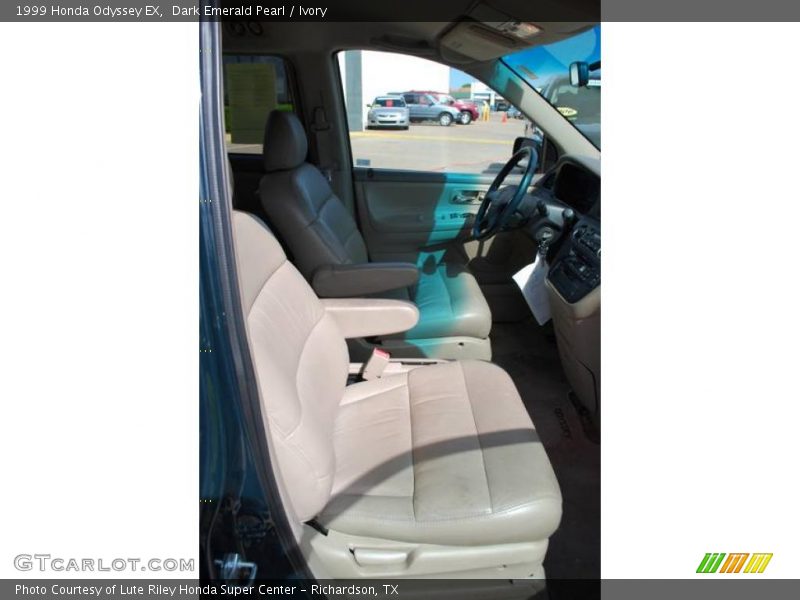 Dark Emerald Pearl / Ivory 1999 Honda Odyssey EX