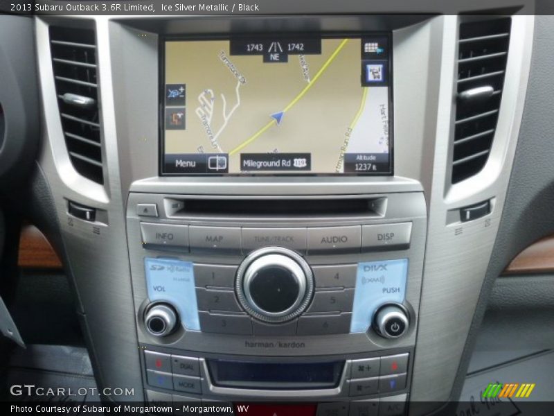 Ice Silver Metallic / Black 2013 Subaru Outback 3.6R Limited