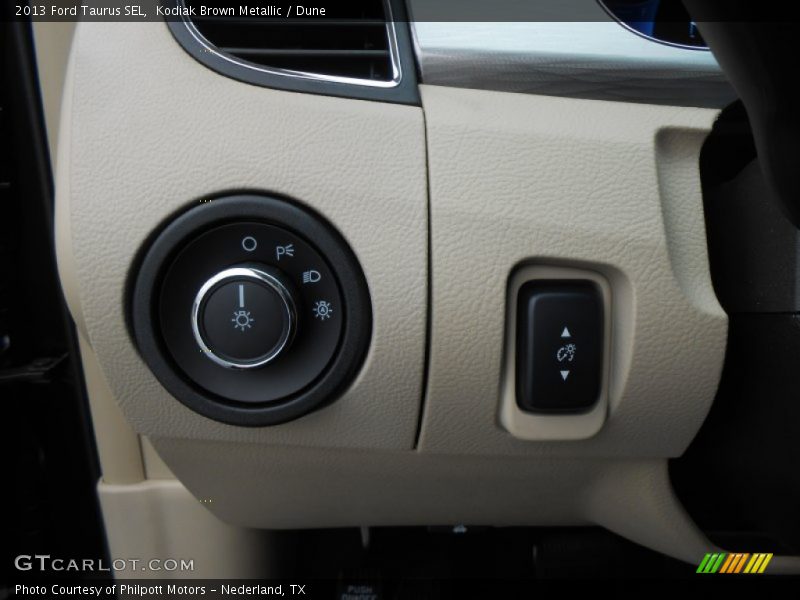 Controls of 2013 Taurus SEL