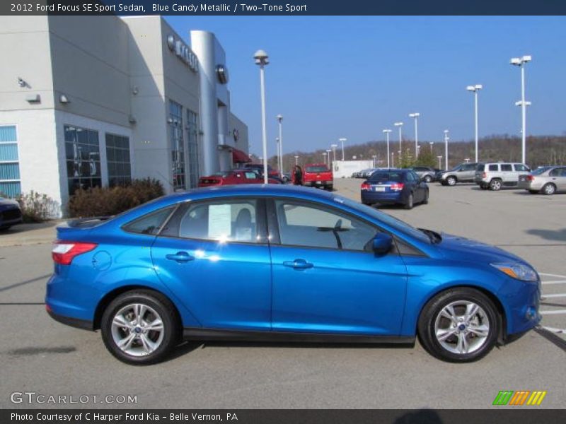 Blue Candy Metallic / Two-Tone Sport 2012 Ford Focus SE Sport Sedan