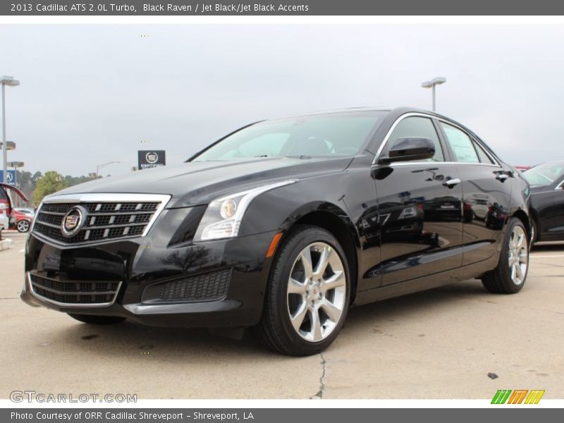 Black Raven / Jet Black/Jet Black Accents 2013 Cadillac ATS 2.0L Turbo