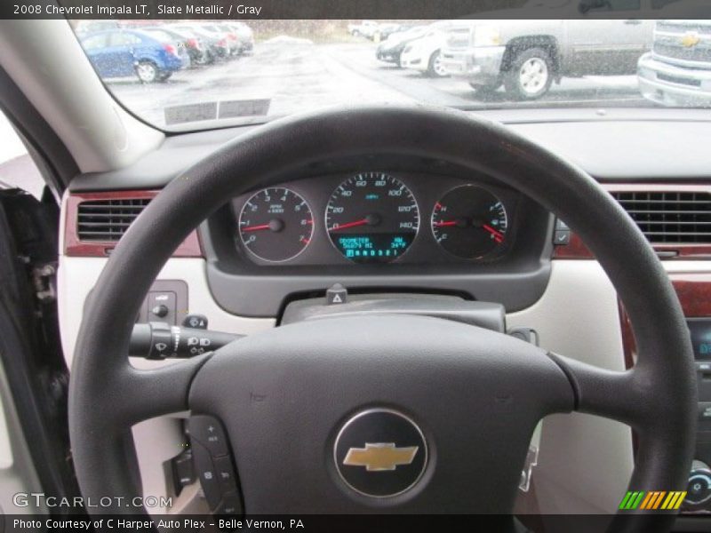 Slate Metallic / Gray 2008 Chevrolet Impala LT