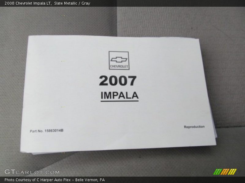 Slate Metallic / Gray 2008 Chevrolet Impala LT