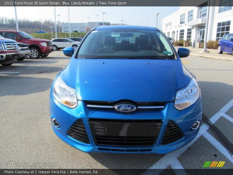 Blue Candy Metallic / Two-Tone Sport 2012 Ford Focus SE Sport Sedan
