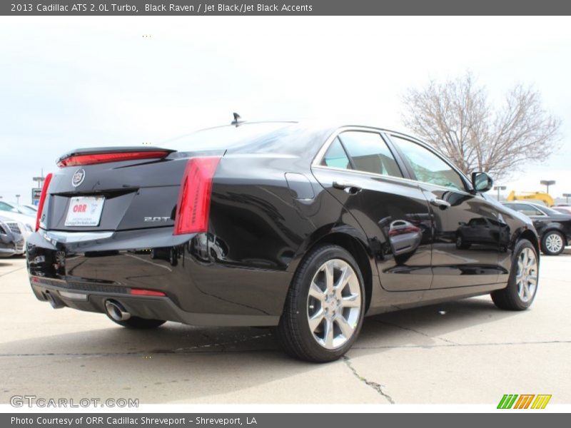 Black Raven / Jet Black/Jet Black Accents 2013 Cadillac ATS 2.0L Turbo