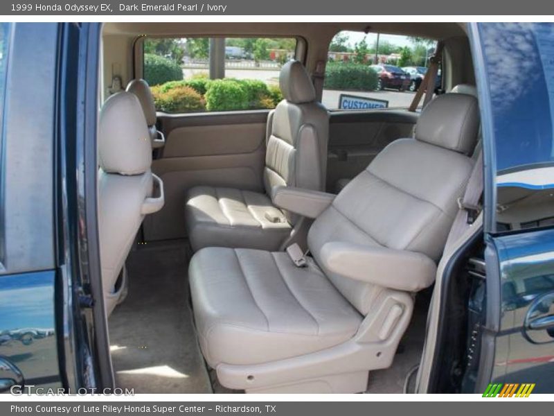 Dark Emerald Pearl / Ivory 1999 Honda Odyssey EX