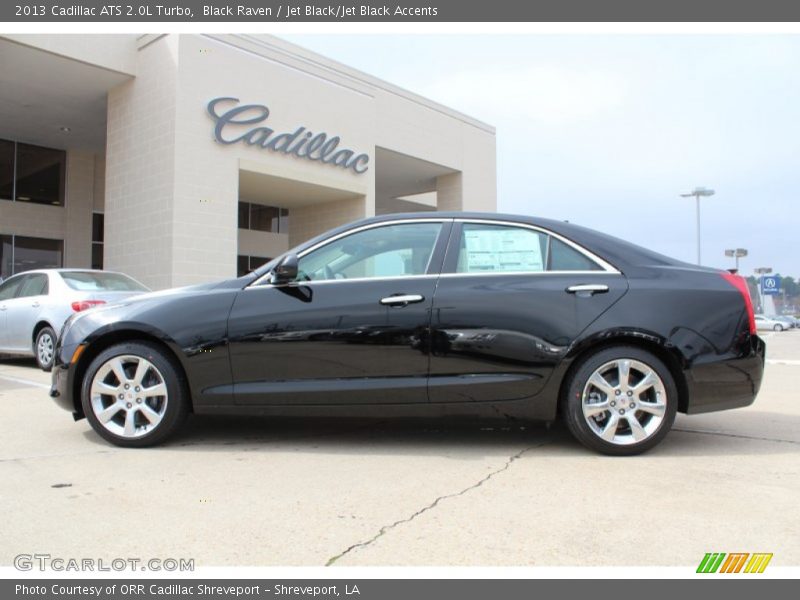 Black Raven / Jet Black/Jet Black Accents 2013 Cadillac ATS 2.0L Turbo