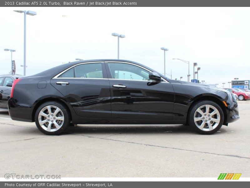 Black Raven / Jet Black/Jet Black Accents 2013 Cadillac ATS 2.0L Turbo